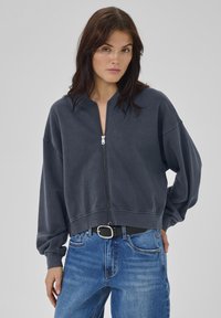 My Essential Wardrobe Bomber Jacket - dark grey random wash