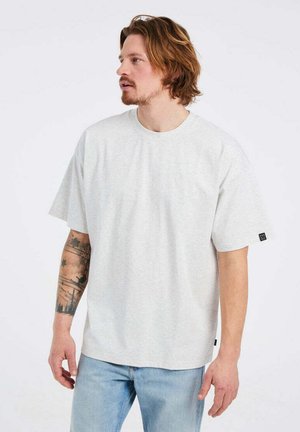 PRTMATTEO - Basic T-shirt - white melange