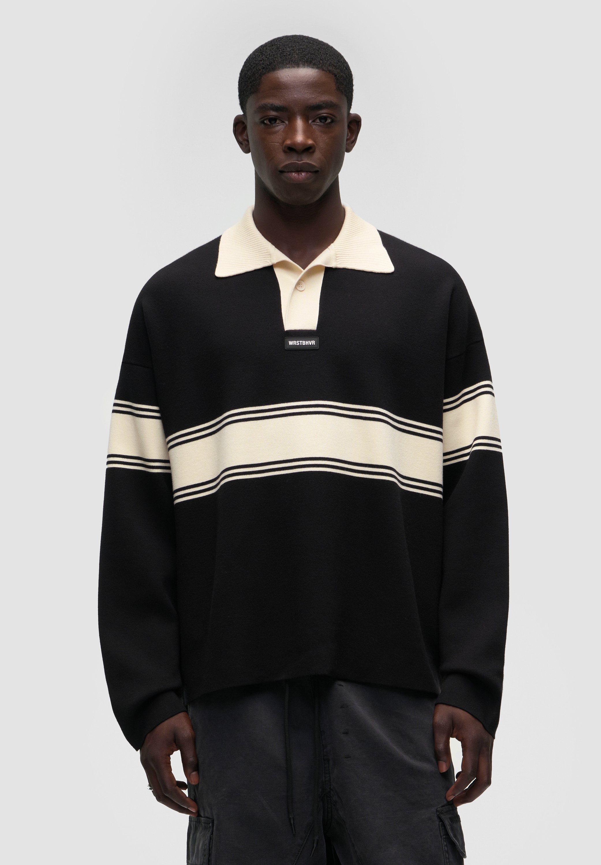 ピ* \"OPPOSITE STRIPE PULLOVER SHIRT MASU - OPPOSITE STRIPE PULLOVER SHIRT – +81