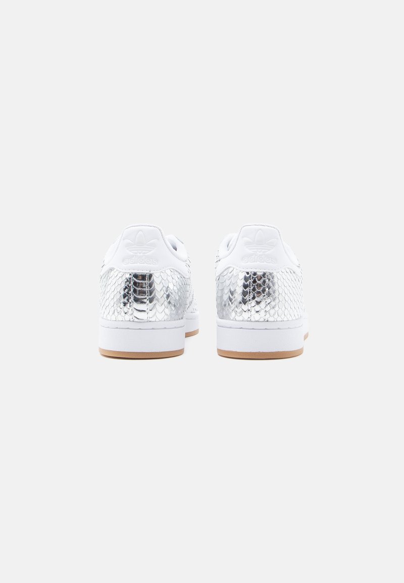 adidas gazelle silver green womens adidas Superstar II Chrome Womens Lifestyle Shoes Silver Metallic White  Grey KH9020 – Shoe Palace main image 1