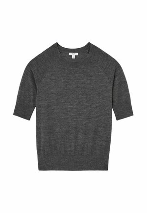 Reiss, REGULAR FIT - SUZZIE TOP . - T-shirts basic - charcoal grey