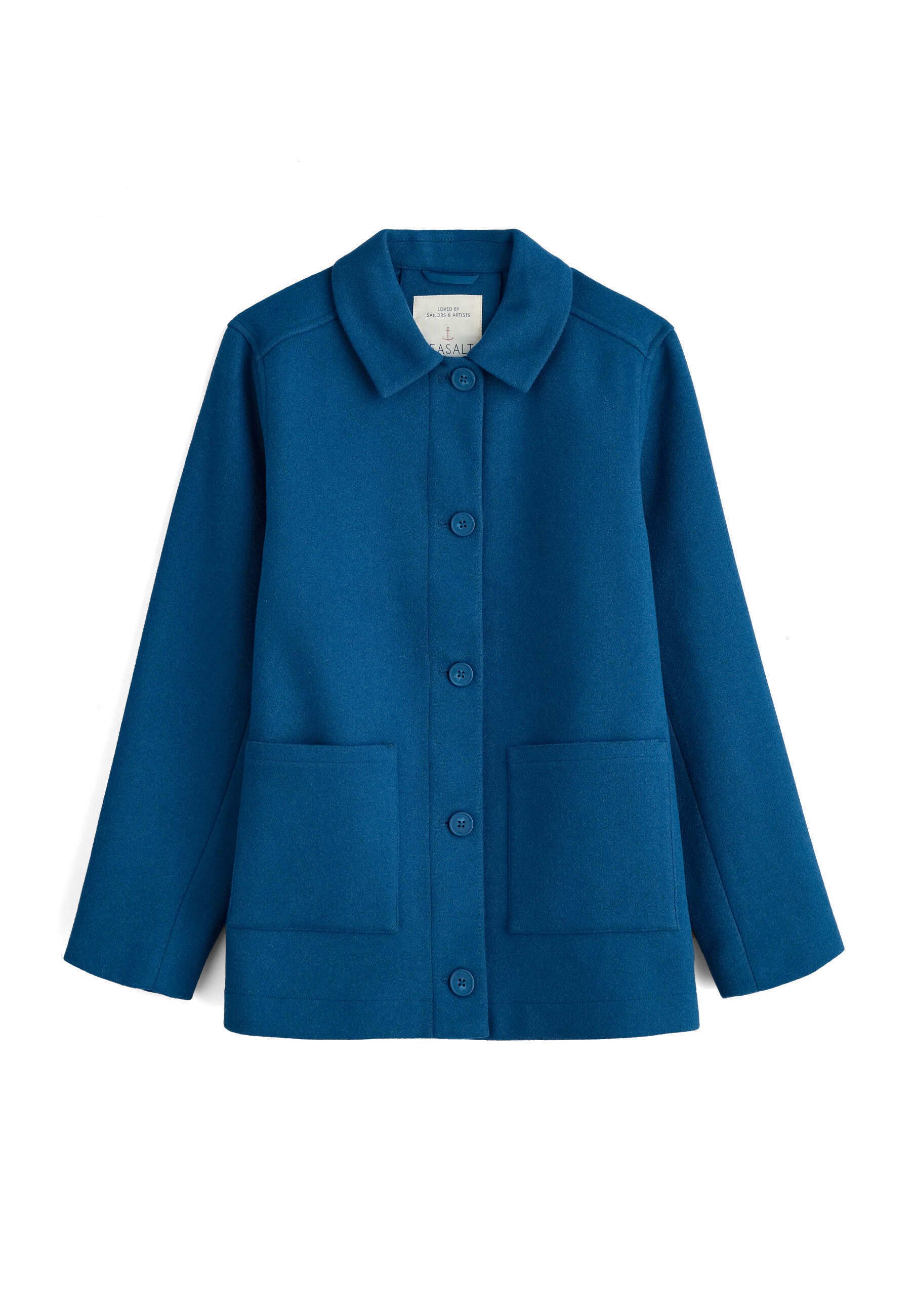 Seasalt Cornwall Short coat - teal galley/teal - Zalando