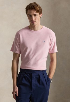 CLASSIC FIT TERRY T-SHIRT - Βασικό μπλουζάκι - garden pink