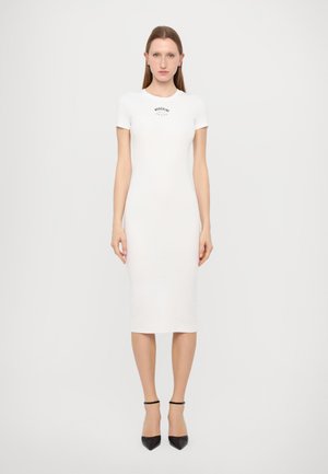 URBAN - Gebreide jurk - fantasia bianco