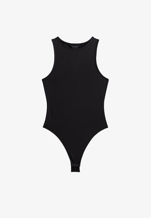 New Look, JERSEY RACER BODYSUIT - Top - black