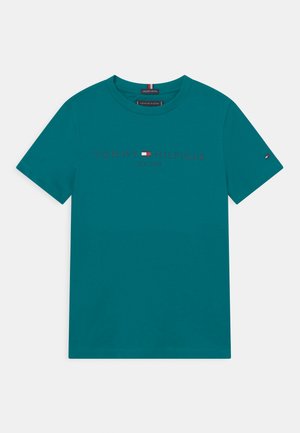 ESSENTIAL LOGO UNISEX - Triko s potiskem - breakaway teal