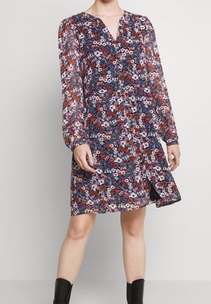 VILA Blusenkleid - dark blue