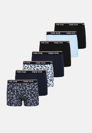 7 PACK - Krátke boxerky - light blue/navy/black/blue