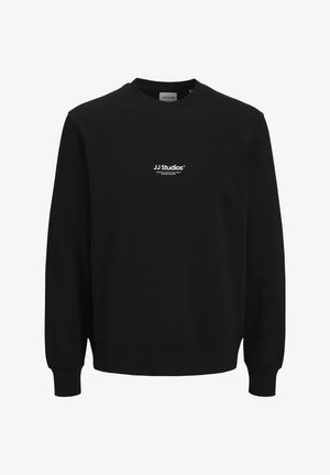 JJESOHO CREW NECK SN JNR - Sportinis megztinis - black