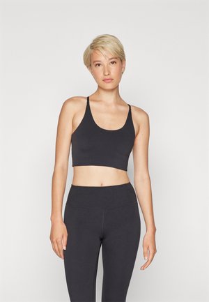 FLOAT CLEO HALTER BRA - Light support sports bra - black