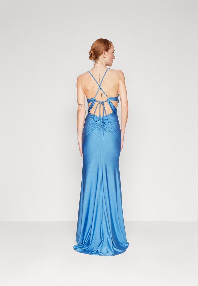 Mascara Ballkleid steele blue/blau Zalando.de