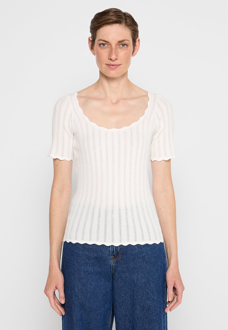 7 For All Mankind Trui crème 7 For All Mankind Trui crème