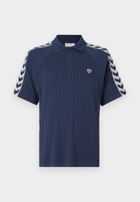 Hummel LOOSE UNISEX - Polo - black iris