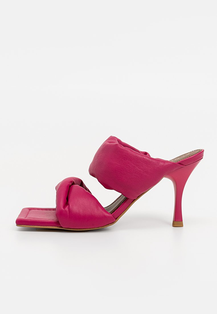 ALOHAS Muiltjes met hak donkerroze ALOHAS Muiltjes met hak donkerroze