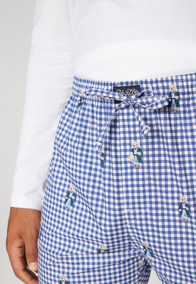 Polo Ralph Lauren SHORT SLEEP BOTTOM - Pyžamové nohavice - blue/multi-coloured