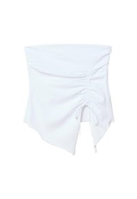 RUCHED BANDEAU - Top - white