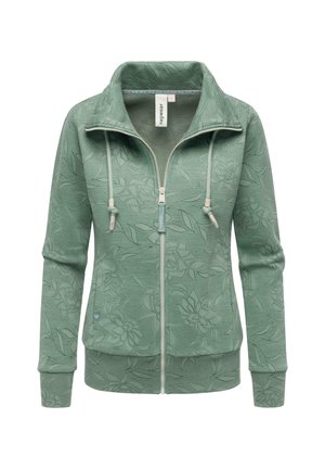 Sweatjacke - dusty green