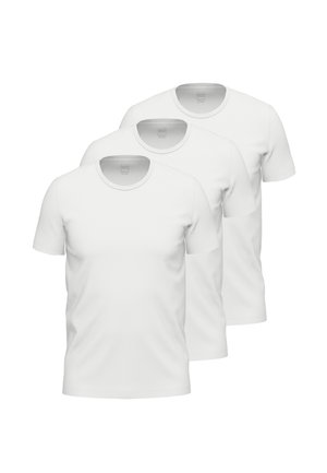 3ER PACK  - Unterhemd/-shirt - weiß
