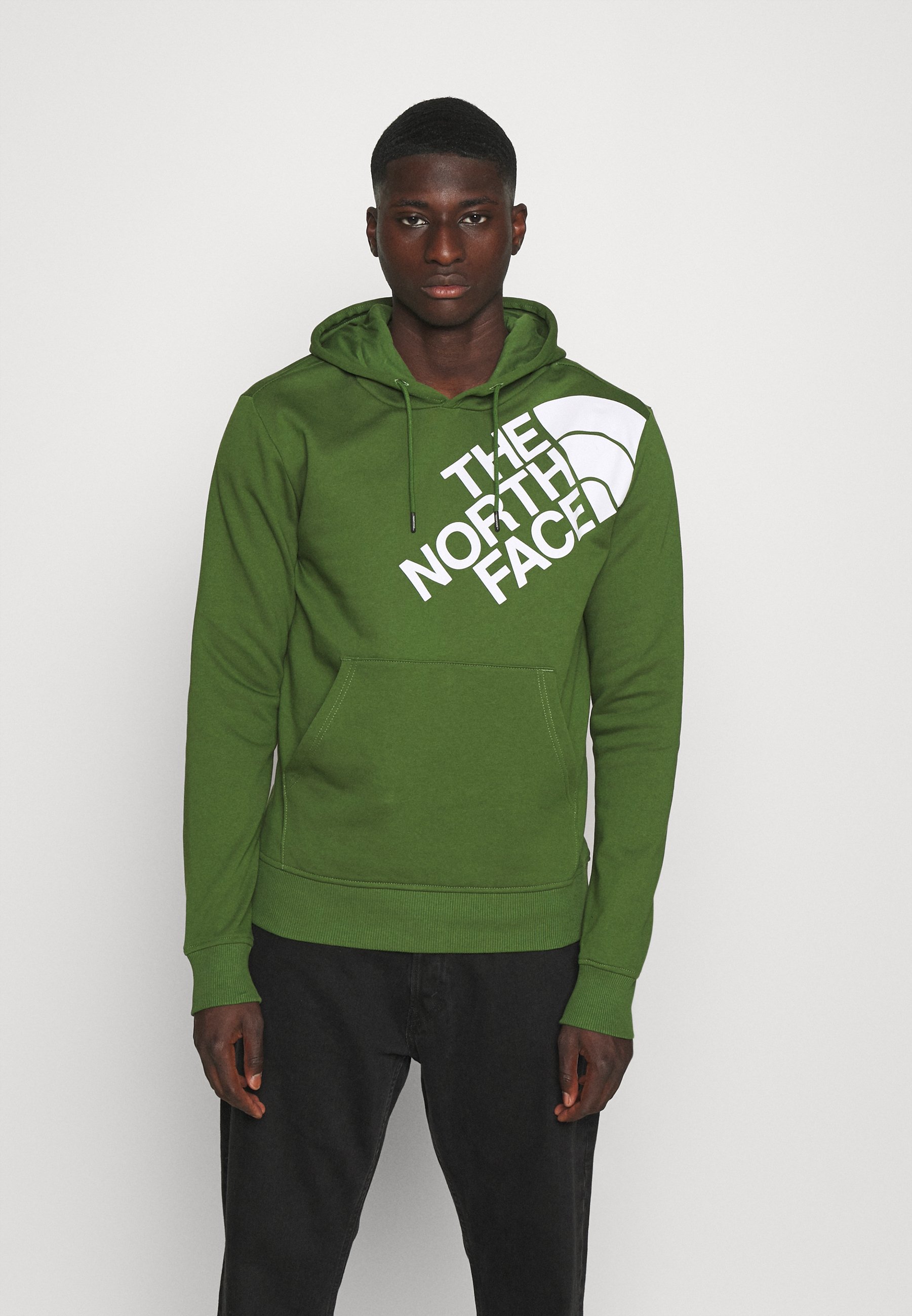 north face sweatshirt green