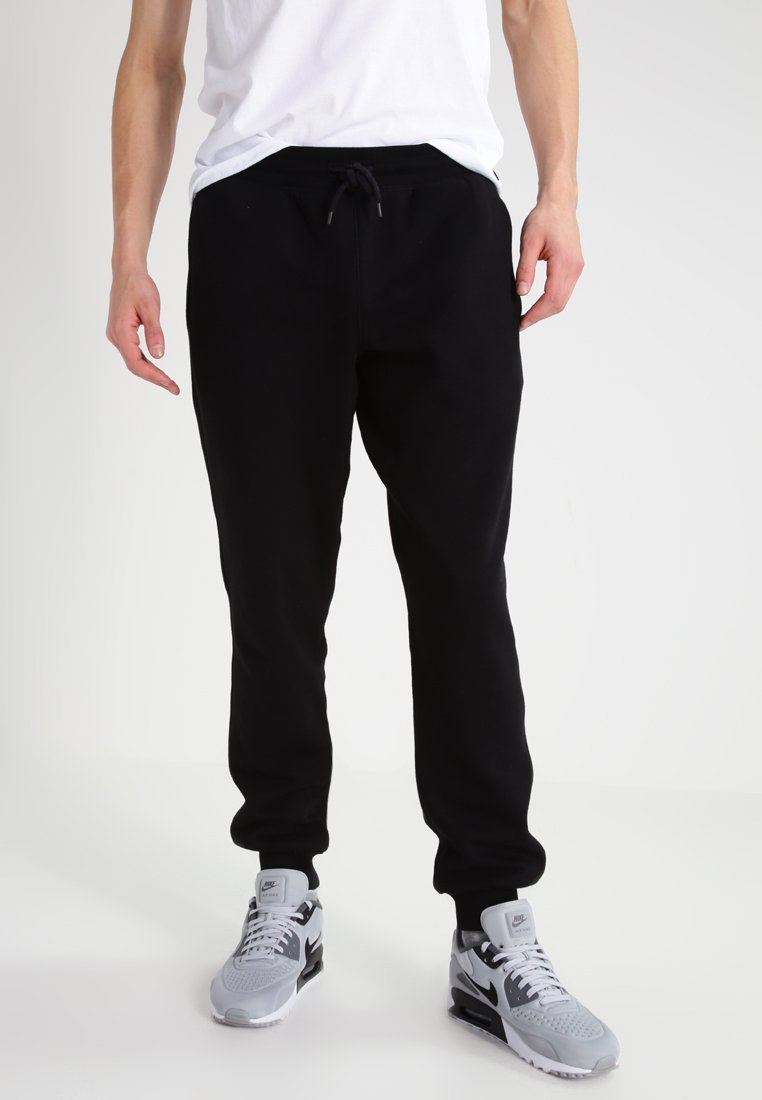 Urban Classics - BASIC SWEATPANTS - Teplákové kalhoty - black, Zvětšit