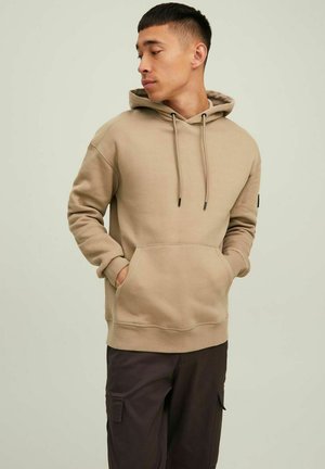 JCOCLASSIC WAFFLE NOOS - Hoodie - dune