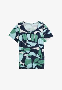 Valitud, green dots and shapes design