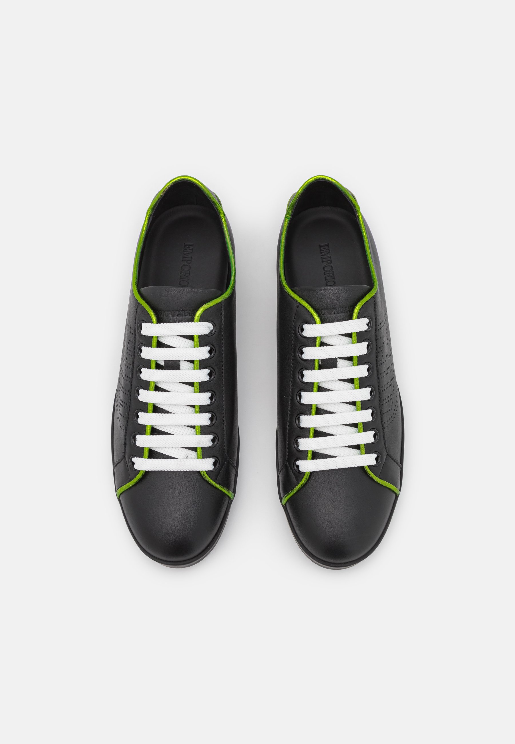 black fancy trainers