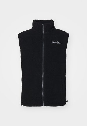 Carlo Colucci VEST UNISEX - Waistcoat - schwarz