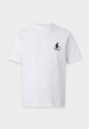 Barbour, TRUSSFORD BICYCLE - Обикновена тениска - white