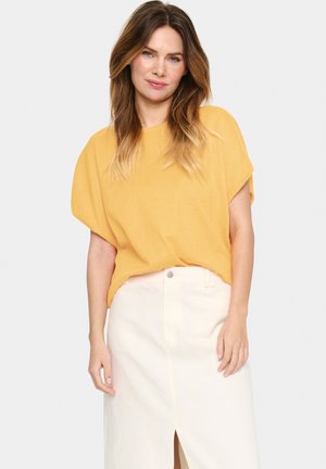 MILA - T-shirts basic - yarrow melange