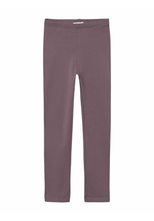 NFDAVINA SOLID SWE BRU NOOS - Leggings - Trousers - arctic dusk
