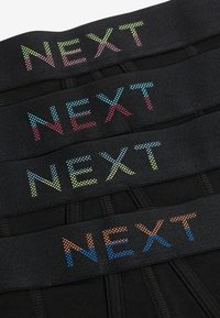 Next A-FRONTS FOUR PACK - Boxerbriefs - black bright spot waistaband