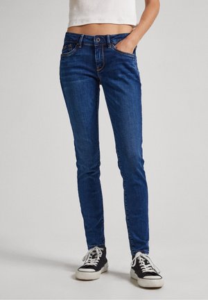 Jeans Skinny Fit - dark-blue denim