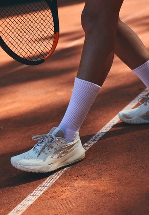 GEL RESOLUTION X - Scarpe da tennis per tutte le superfici - cream/mineral beige