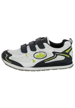 LICO SPORTSCHUH NELSON V - Sneaker low - weiss marine lemon