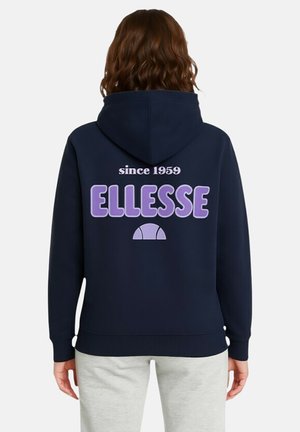 IMPRIMÉ - Sweat zippé - marine