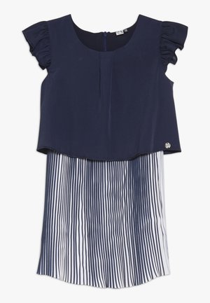 CUTRE DRESS PLEATED BOTTOM - Freizeitkleid - blue night