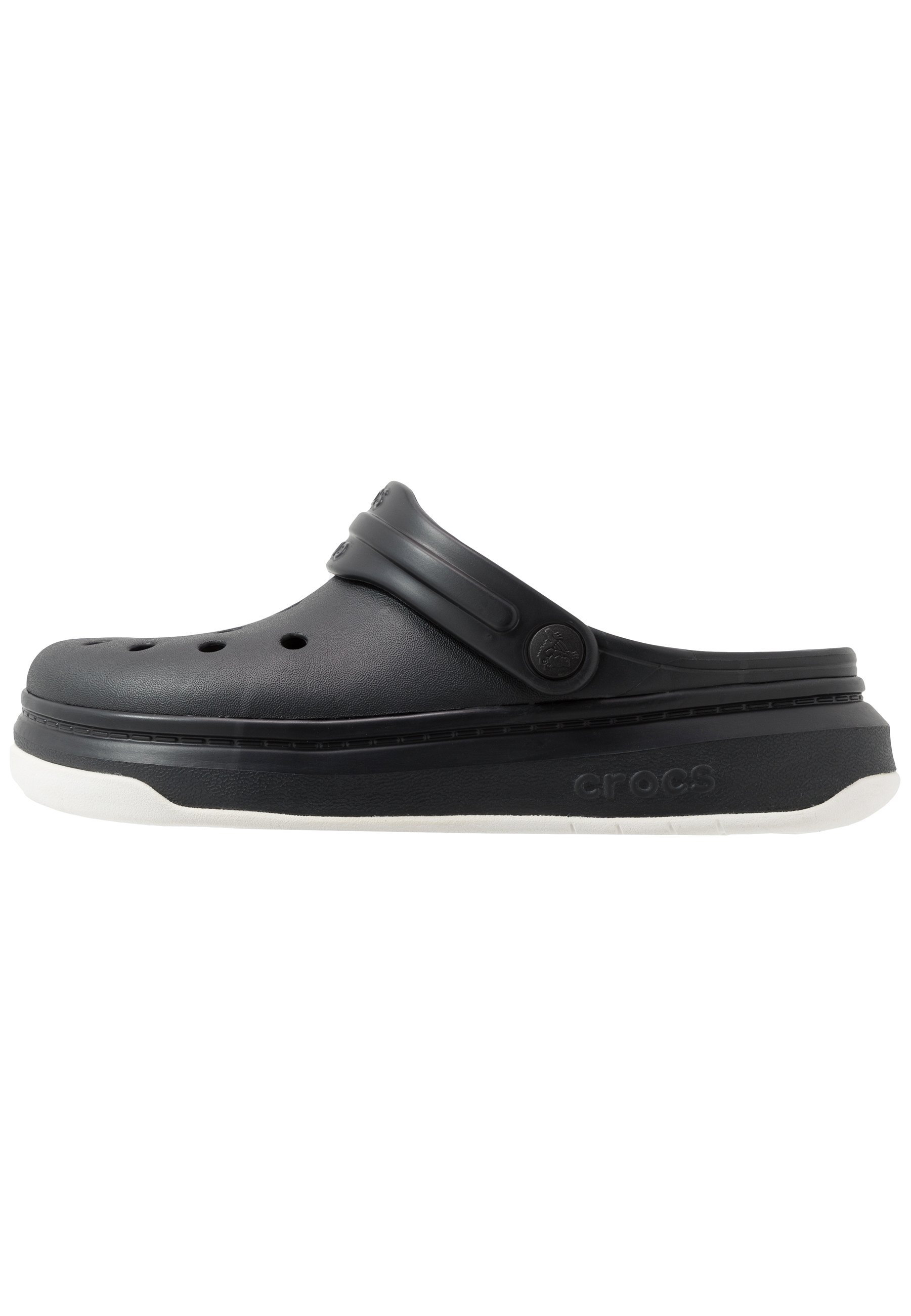 Crocs CROCBAND FULL FORCE Badesandaler blacksvart Crocs BISTRO Tresko blacksvart Zalando.no