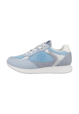 Sneakers laag - light blue silver d ara