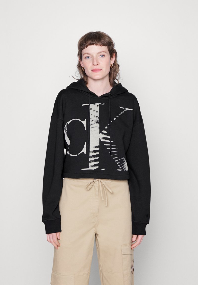 Calvin Klein Jeans BLOWN UP  - Sweatshirt - black