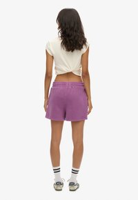 Superdry VINTAGE WASH  - Jogginghose - grape jam purple