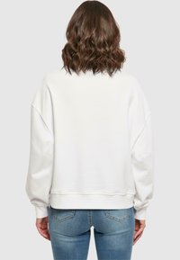 Merchcode FLOWER POWER CREWNECK - Sweatshirt - white