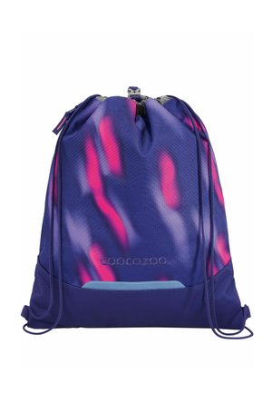 Drawstring sports bag - aurora glow