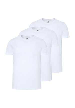 IM 3ER PACK MIT RUNDHALS-AUSSCHNITT - T-Shirt basic - bright white