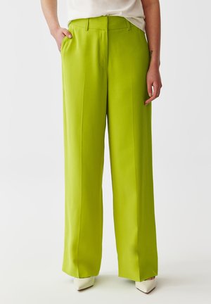MASDA - Pantaloni - green lemon