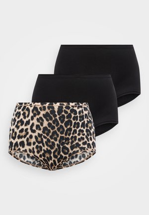 BRIEF MAXI HIGH CARIN LEO 3 PACK - Trusser - light brown