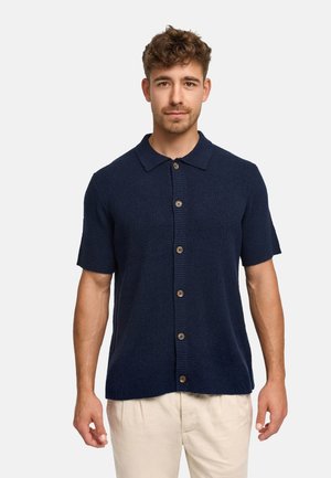 INDICODE JEANS, INDAXMARK HEMD KURZARM - Vapaa-ajan kauluspaita - sky captain
