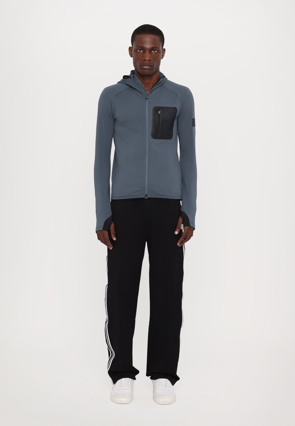 Zip-up sweatshirt - dark slate3