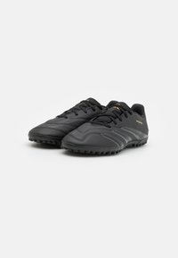 adidas Performance PREDATOR CLUB - Chaussures de football sur gazon - core black/gold metallic