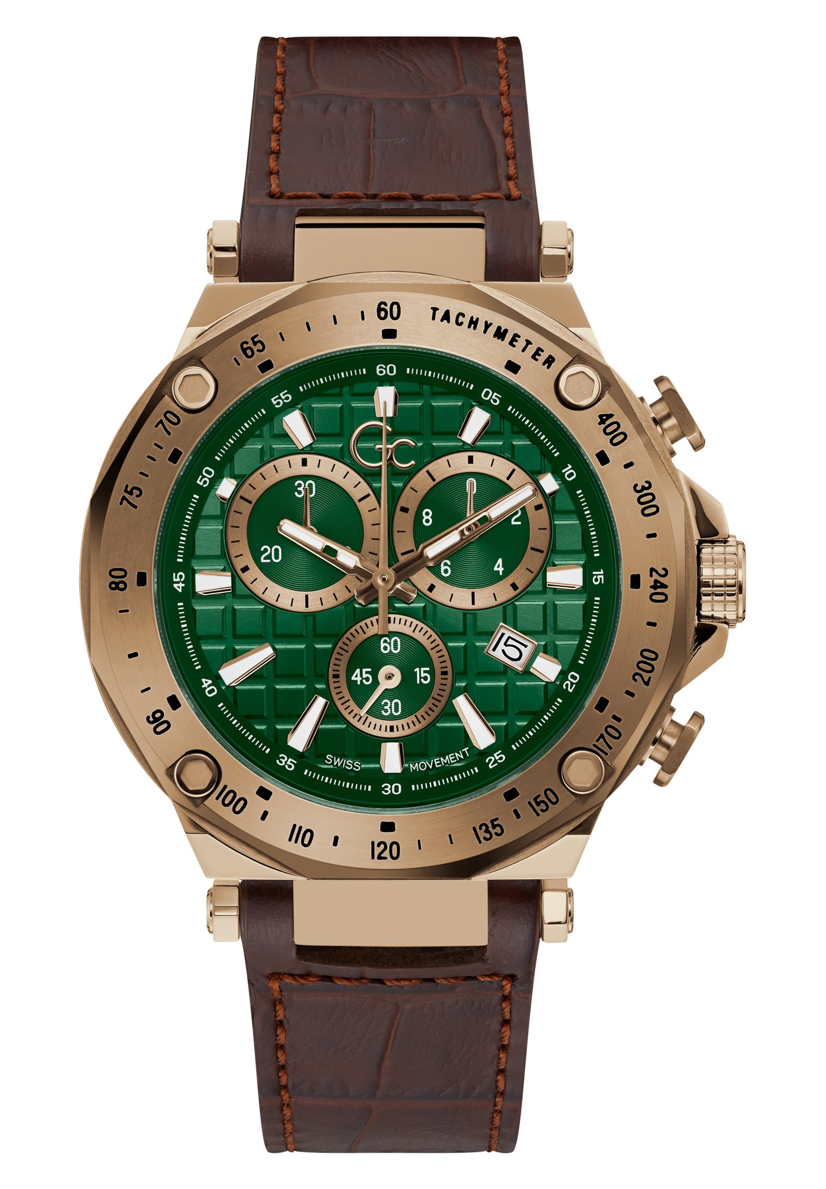 Gc Watches GC SPIRIT SPORT Chronograph watch Brown/brown Zalando